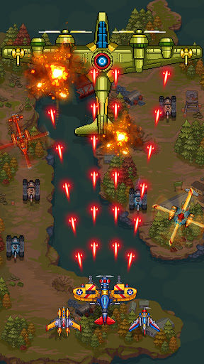 1945 Air Force: Game Pesawat - Tangkapan Layar 1