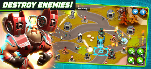 Alien Creeps - Tower Defense - Tangkapan Layar 2