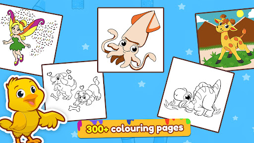 Animal Coloring Book for Kids - Tangkapan Layar 2