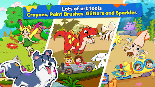 Animal Coloring Book for Kids - Tangkapan Layar 5