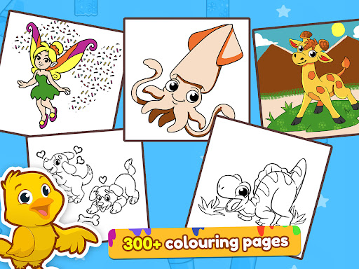 Animal Coloring Book for Kids - Tangkapan Layar 7