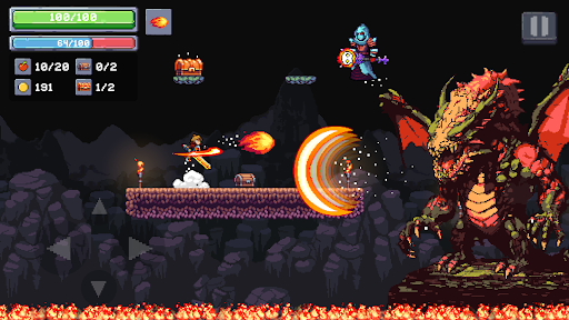 Apple Knight 2 - Platformer - Tangkapan Layar 2