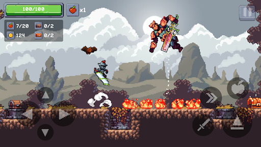Apple Knight 2 - Platformer - Tangkapan Layar 3