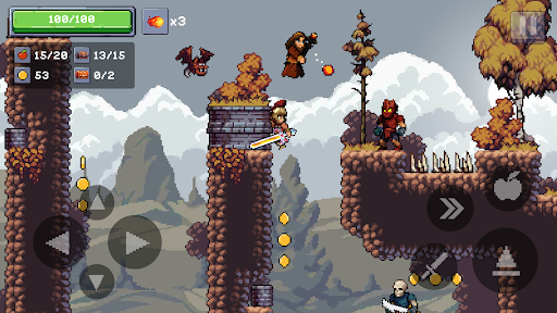 Apple Knight 2 - Platformer - Tangkapan Layar 6