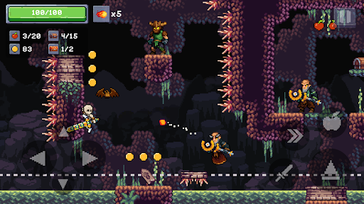 Apple Knight 2 - Platformer - Tangkapan Layar 7