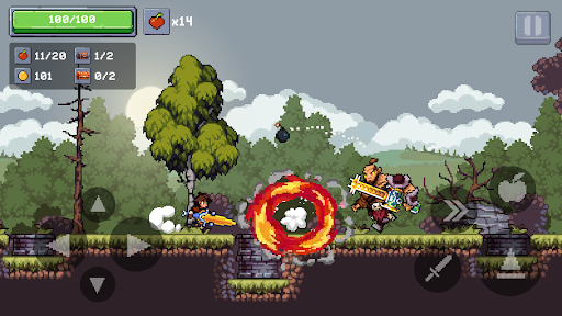 Apple Knight 2 - Platformer - Tangkapan Layar 8