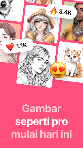 AR Drawing: Sketch & Paint - Tangkapan Layar 1