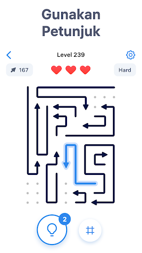 Arrow Puzzle - Teka-teki Panah - Tangkapan Layar 4