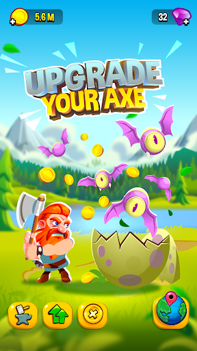 Axe Clicker - Tangkapan Layar 1