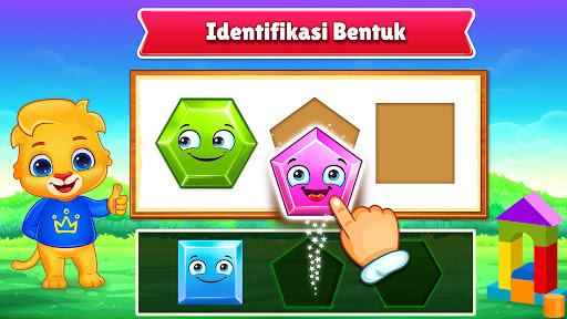 Belajar Warna: Game Mewarnai - Tangkapan Layar 2