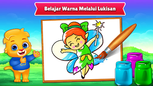 Belajar Warna: Game Mewarnai - Tangkapan Layar 3