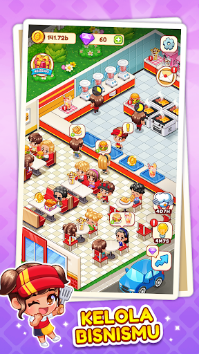 Billionaire Chef: Idle Tycoon - Tangkapan Layar 1