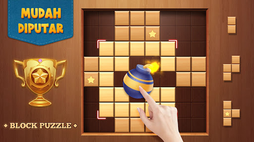 Block Puzzle Wood Blast - Tangkapan Layar 8