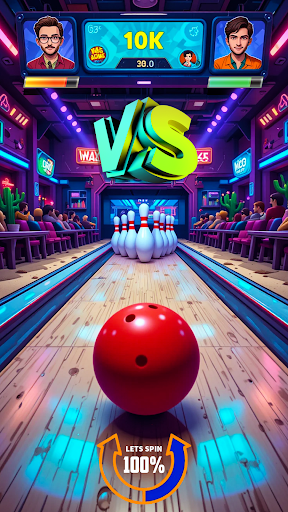 Bowling Battle 3D: Multiplayer - Tangkapan Layar 3