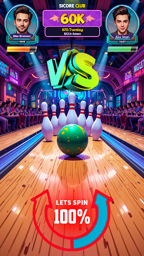 Bowling Battle 3D: Multiplayer - Tangkapan Layar 4