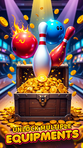 Bowling Battle 3D: Multiplayer - Tangkapan Layar 6