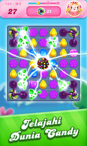 Candy Crush Saga - Tangkapan Layar 1