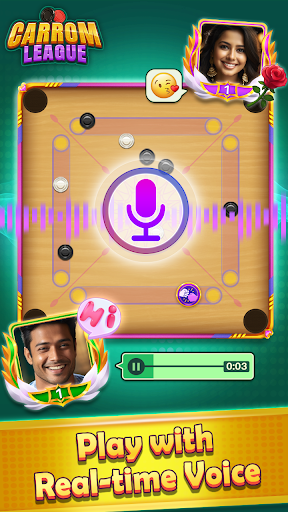 Carrom League: Friends Online - Tangkapan Layar 8
