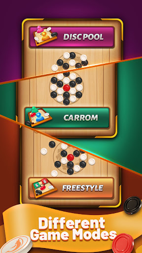 Carrom Meta-Board Disc Game - Tangkapan Layar 6