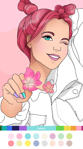 Classic Adult Coloring Book - Tangkapan Layar 3