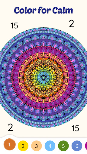 Color Aura: Paint by number - Tangkapan Layar 3
