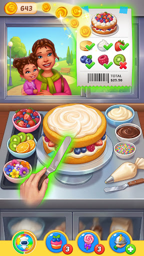 Cooking Crush - game memasak - Tangkapan Layar 2