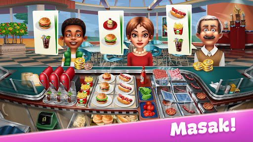 Cooking Fever: Game Restoran - Tangkapan Layar 1