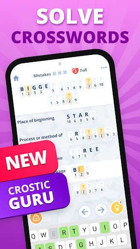 Crostic Guru - Guess The Words - Tangkapan Layar 1