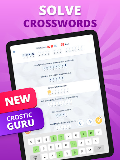 Crostic Guru - Guess The Words - Tangkapan Layar 6