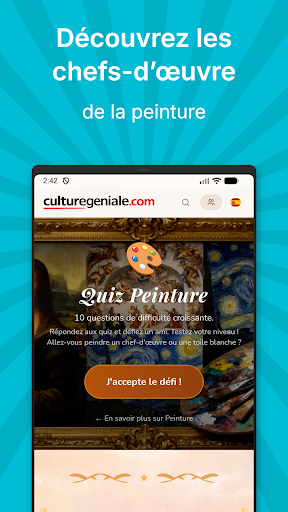 CultureGéniale: Quiz et savoir - Tangkapan Layar 8