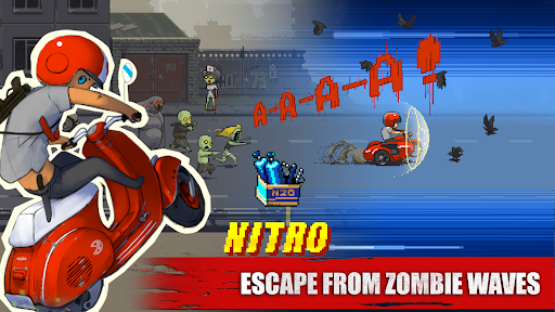 Dead Ahead: Zombie bike racing - Tangkapan Layar 4