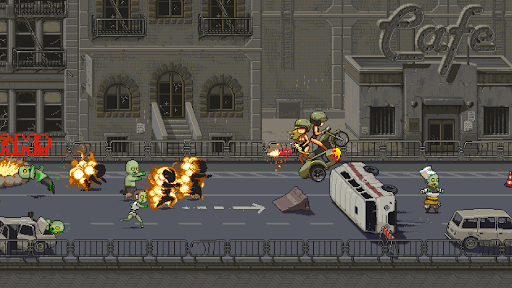Dead Ahead: Zombie bike racing - Tangkapan Layar 5