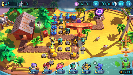 Defenchick: tower defense - Tangkapan Layar 2
