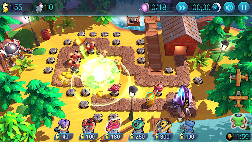 Defenchick: tower defense - Tangkapan Layar 4