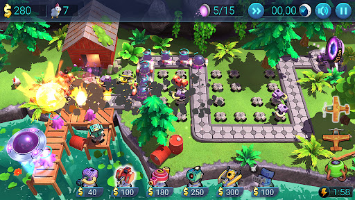 Defenchick: tower defense - Tangkapan Layar 7