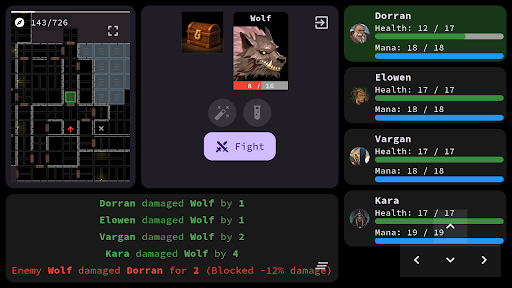Depths of Endor: Dungeon RPG - Tangkapan Layar 8