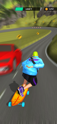Downhill Racer - Tangkapan Layar 4