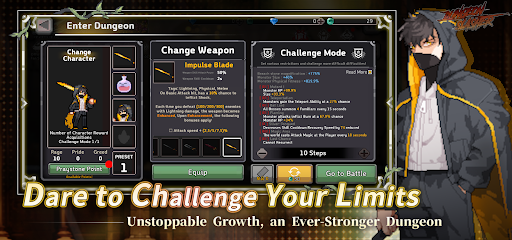 Dungeon Slasher : Roguelike 0.767.1 - Tangkapan Layar 4
