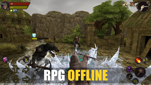 Dungeon Ward - RPG offline - Tangkapan Layar 1