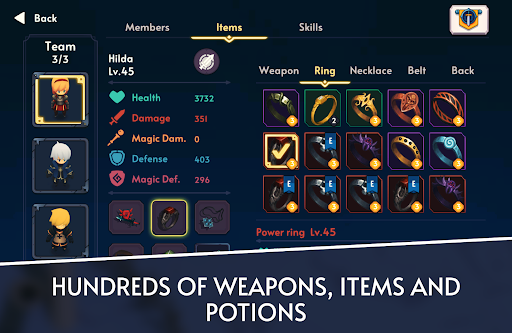 Dungeons and Honor - RPG - Tangkapan Layar 2