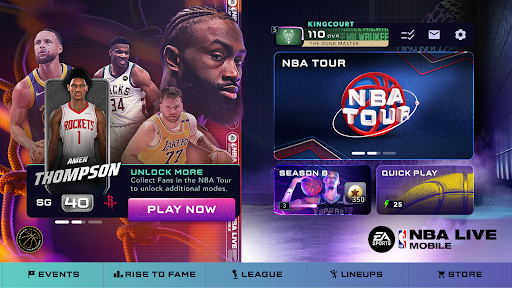EA SPORTS™ NBA LIVE Mobile 10.01.02 - Tangkapan Layar 5