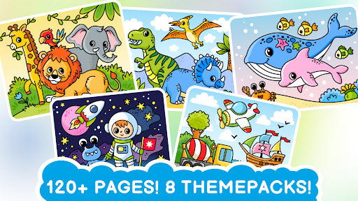 Easy coloring book for kids - Tangkapan Layar 7