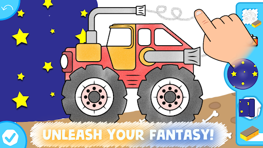 Easy coloring pages for kids - Tangkapan Layar 8