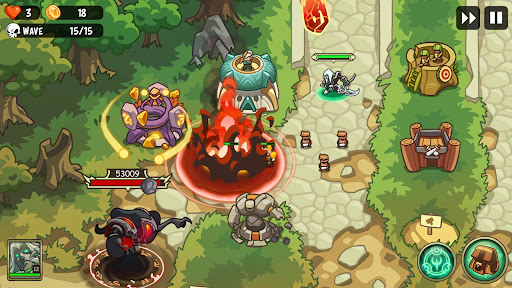 Empire Warriors: Tower Defense - Tangkapan Layar 2