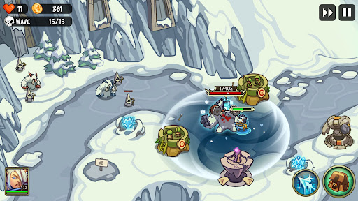 Empire Warriors: Tower Defense - Tangkapan Layar 8