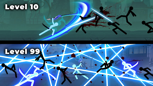 Epic Stickman: Idle RPG War - Tangkapan Layar 1