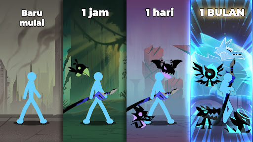 Epic Stickman: Idle RPG War - Tangkapan Layar 2