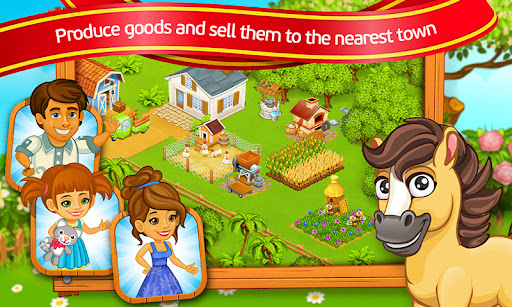 Farm Town: Cartoon Story - Tangkapan Layar 4