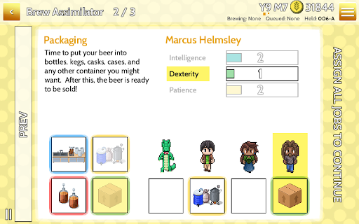Fiz : Brewery Management Game - Tangkapan Layar 8
