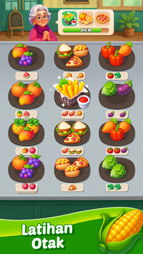 Food Sort: Puzzle Game - Tangkapan Layar 8